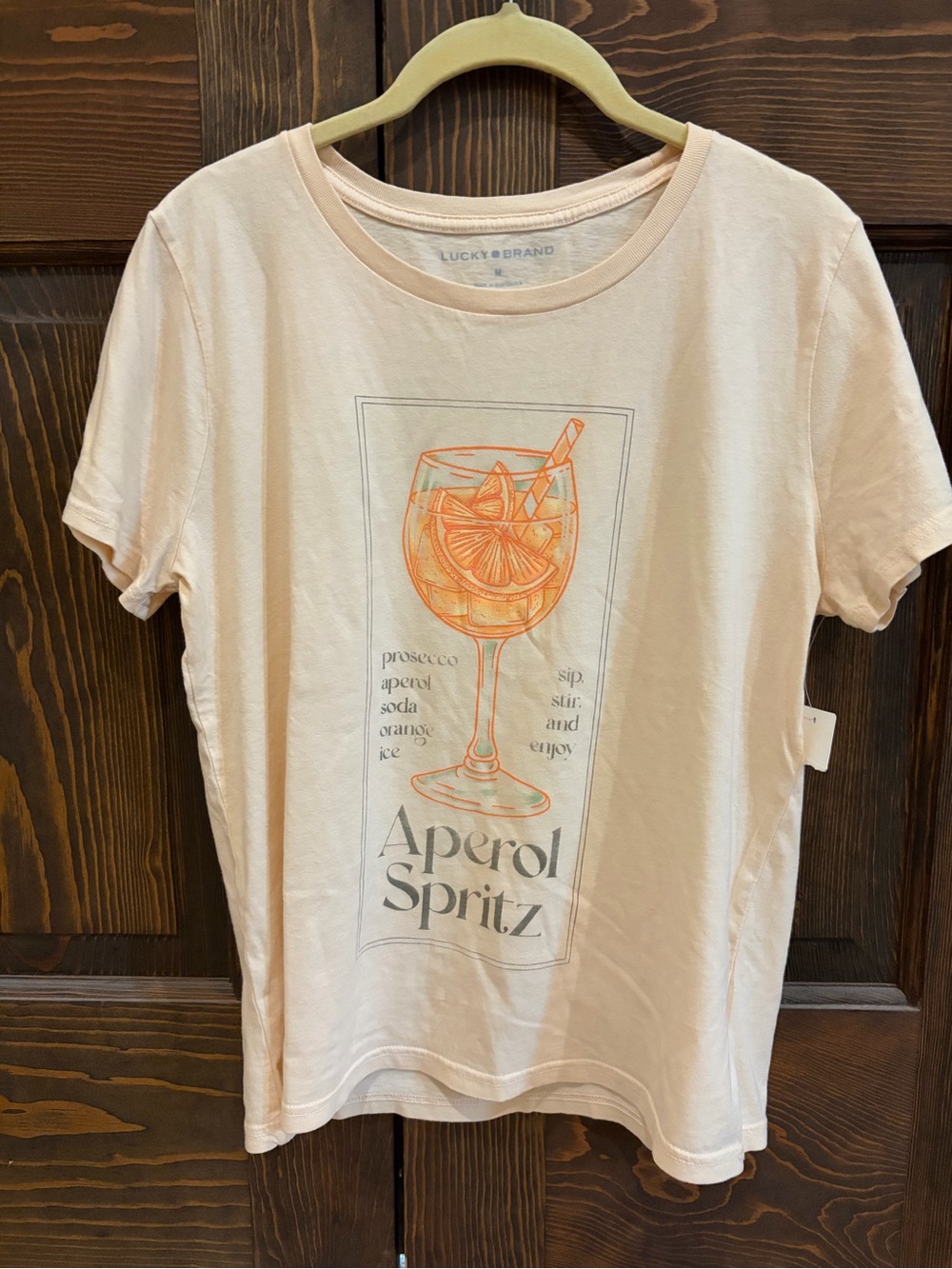 Lucky Brand Aperol Spritz Graphic Tee